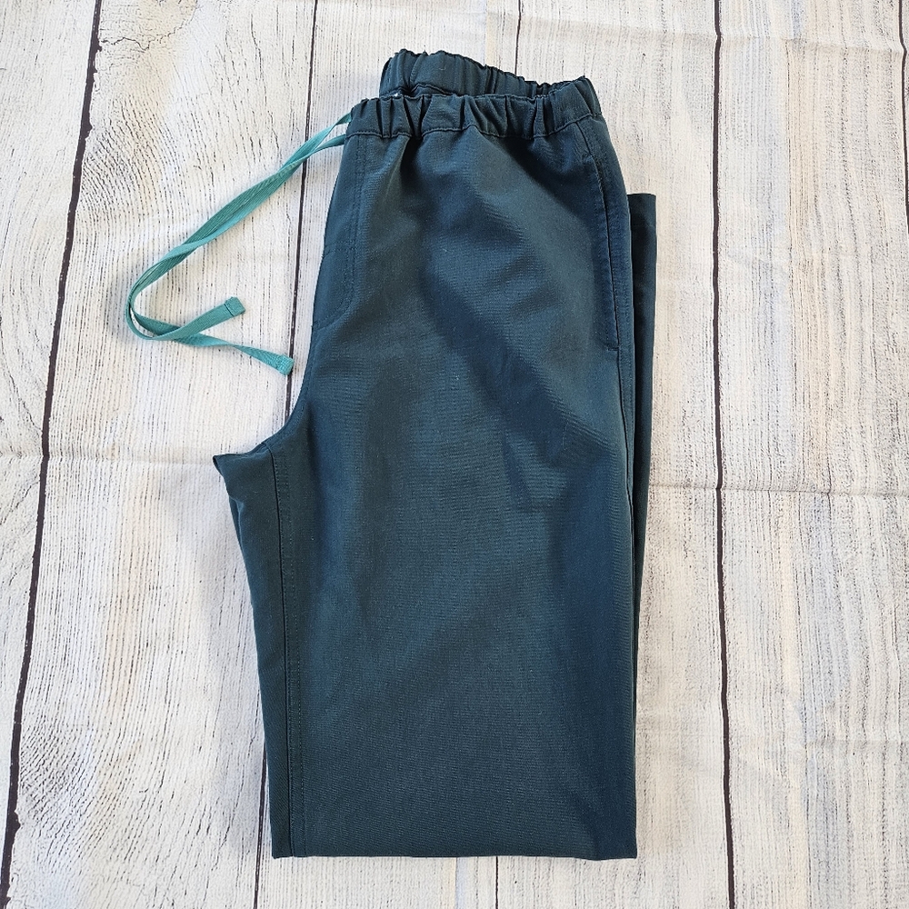 Figs Pisco Basic Scrub Pants FM4500, Caribbean Blue, Size S, Good Used Condition - Picture 4 of 11